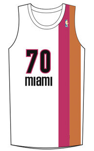 NBA 2K12 Miami Heat Floridians Jersey Patch 