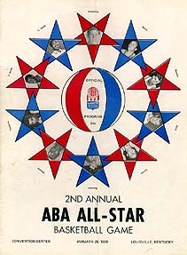 LA Stars Vs Pacers basketball ABA original program 1969 – Fastball  Collectibles